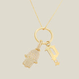 14K Solid Gold Chunky Round Clicker Connector – Anygolds