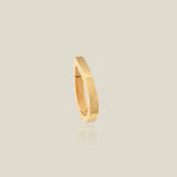 14K Solid Gold Teardrop Clicker Connector – Anygolds