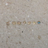 Turquoise Bloom Nose Stud
