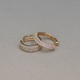 Ear Cuff deslumbrante con circonita cúbica