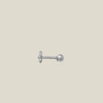 14K Solid Gold Mini Daisy Flower Stud (Internal | External) – Anygolds