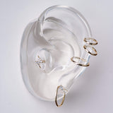 14K Solid Gold Diamond Lightning Bolt Stud – Anygolds