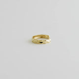 14K Solid Gold Diamond-Cut Gold Ear Cuff – Anygolds