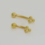 Piercing Ceja Floral Trinity