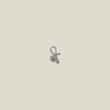 14K Solid Gold Mini Open Cross Stud – Anygolds