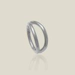 14K Solid Gold Double Hoop Septum Clicker Ring – Anygolds