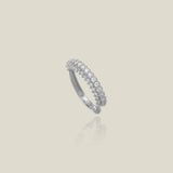 Ear Cuff deslumbrante con circonita cúbica