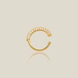 Ear Cuff deslumbrante con circonita cúbica