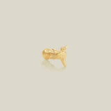 14K Solid Gold Hummingbird Stud – Anygolds