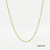 14K Solid Gold Necklace Chain – Anygolds