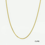 14K Solid Gold Necklace Chain – Anygolds