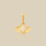 Radiant Marquise Burst Charm