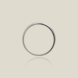 14K Solid Gold Minimalist Stacking Ring – Anygolds