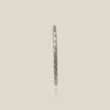 14K Solid Gold Twisted Rope Stacking Ring – Anygolds