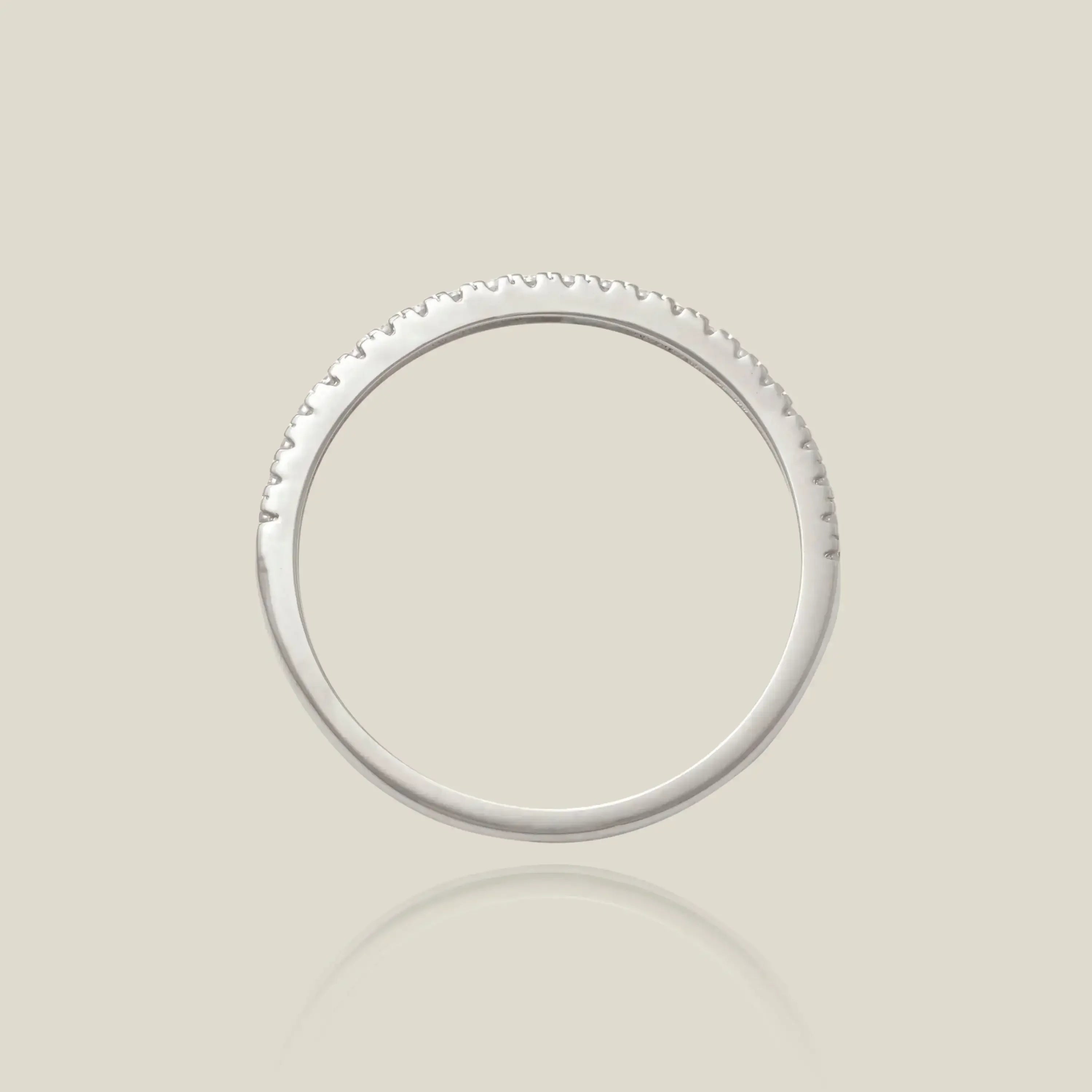 14K Solid Gold Pavé Diamond Ring – Anygolds