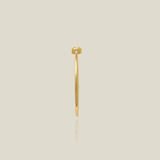 14K Solid Gold Bezel Set Diamond Ring – Anygolds