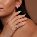14K Solid Gold Pink Butterfly Open Ring – Anygolds