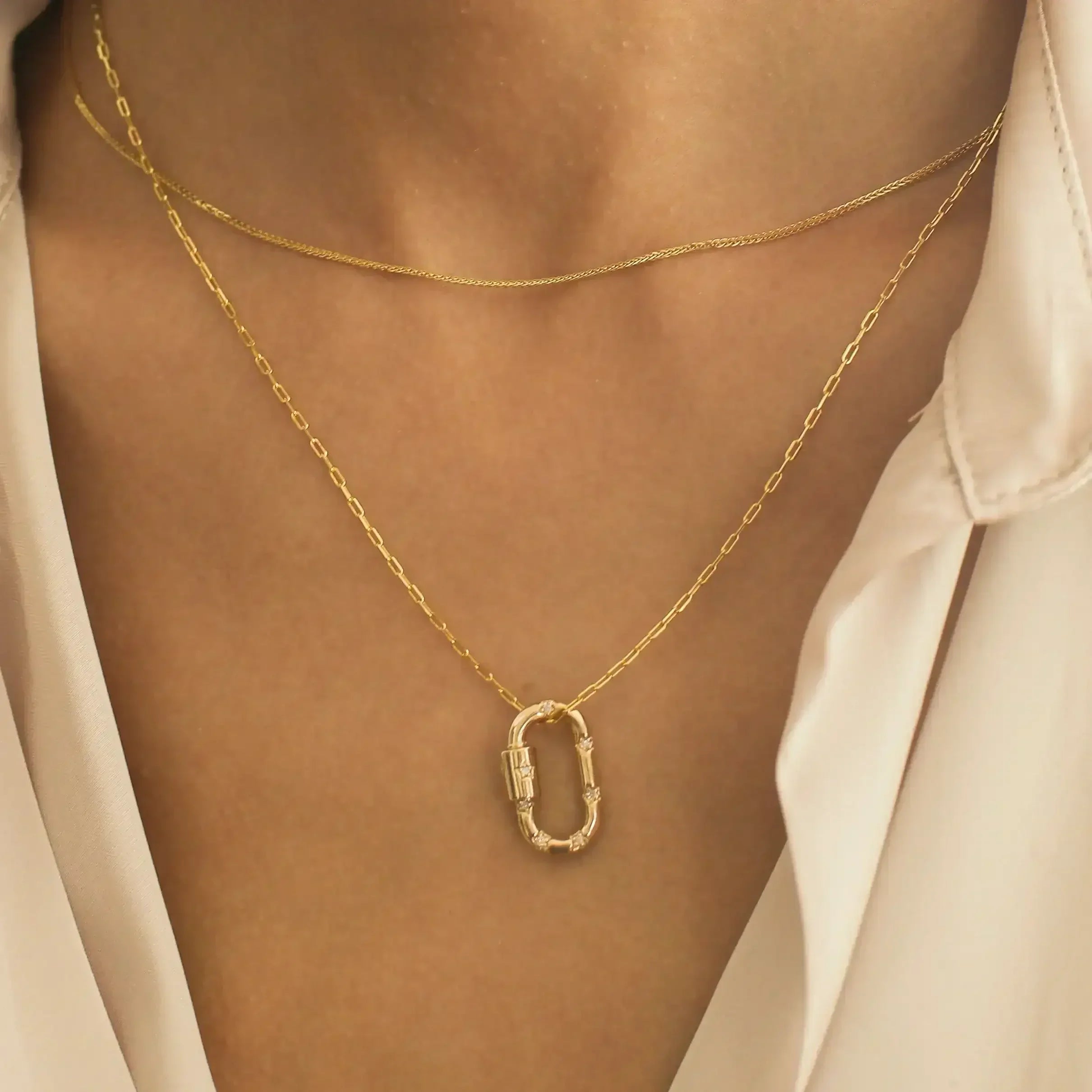 14K Solid Gold Link Chain – Anygolds