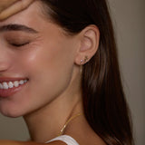 Petal Rose Stud Earrings