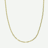 14K Solid Gold Link Chain – Anygolds