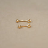 Trinity Floral Curved Barbell