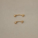 Trinity Floral Curved Barbell