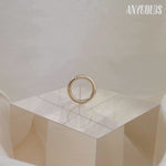 14K Solid Gold Chunky Round Clicker Connector – Anygolds