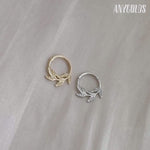 14K Solid Gold Laurel Leaf Clicker Hoop – Anygolds