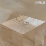 14K Solid Gold Twisted Clicker Hoop – Anygolds