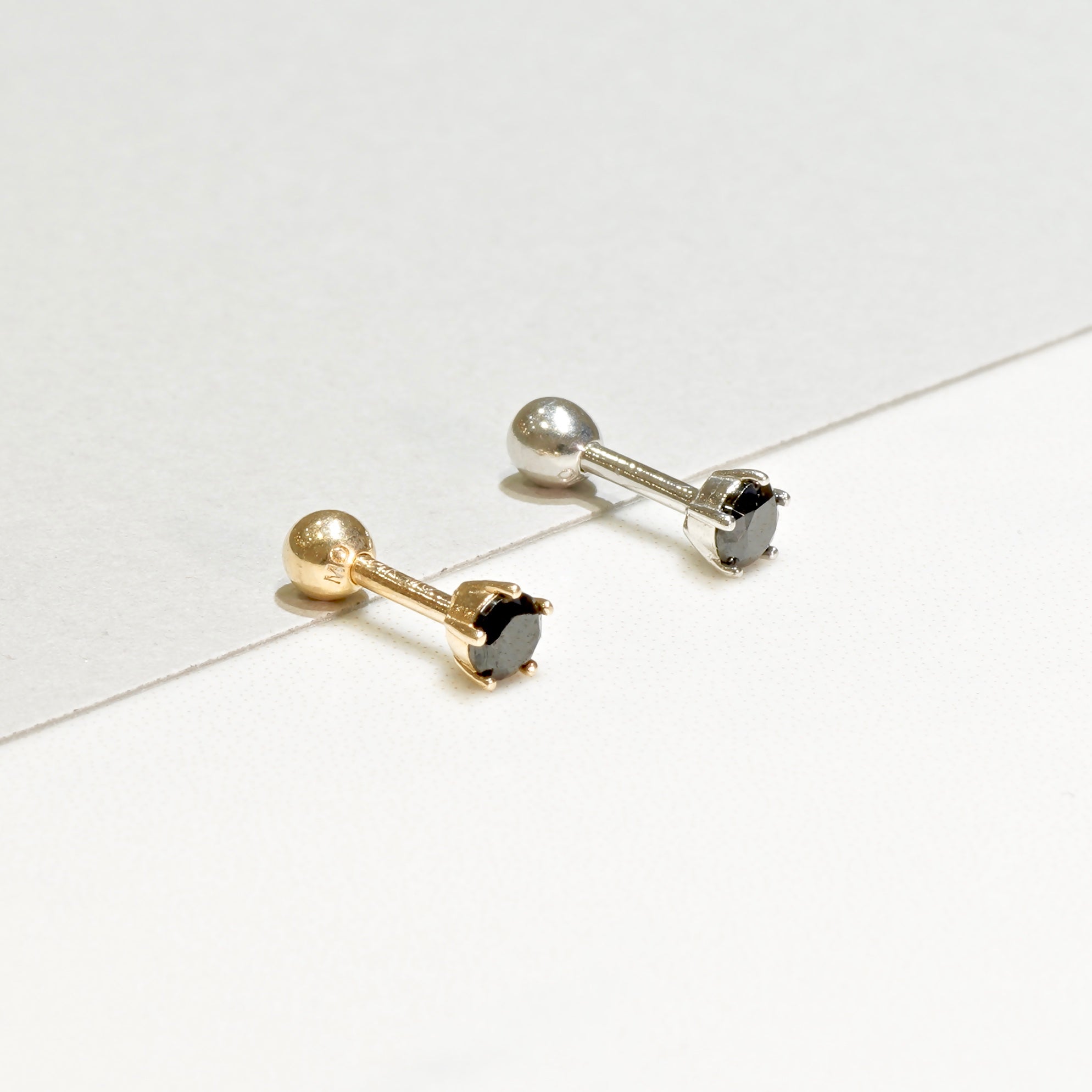Tragus Piercing Jewelry, 14ct Solid Gold