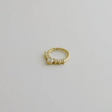 14K Solid Gold CZ Spike Leaf Clicker Hoop – Anygolds