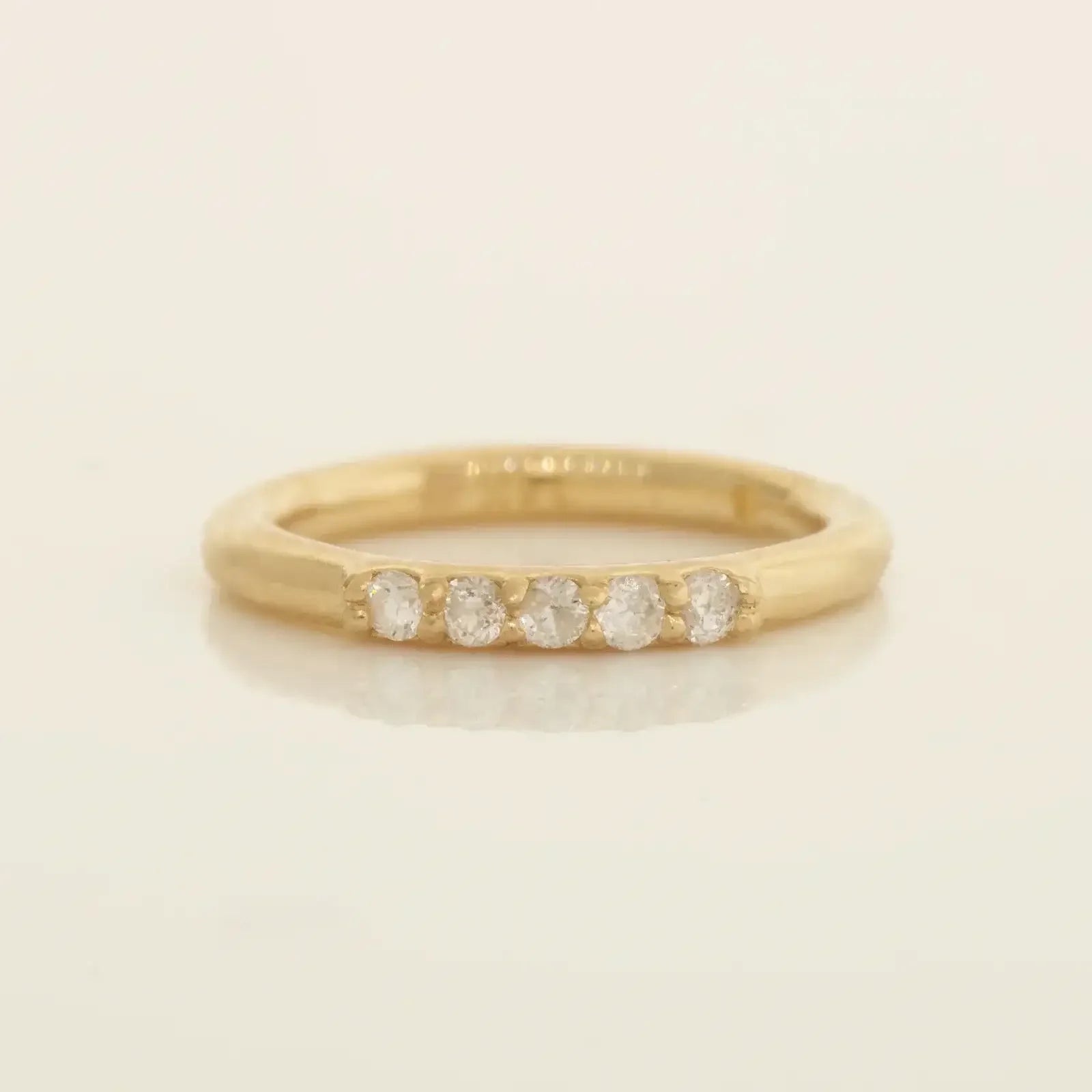 14K Solid Gold Prong Diamond Clicker Hoop – Anygolds