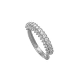 14K Solid Gold CZ Dazzling Ear Cuff – Anygolds