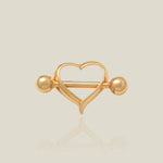 Heart Arrow Straight Barbell - Anygolds