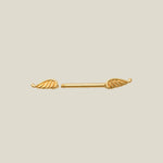 Angel Wings Straight Barbell - Anygolds