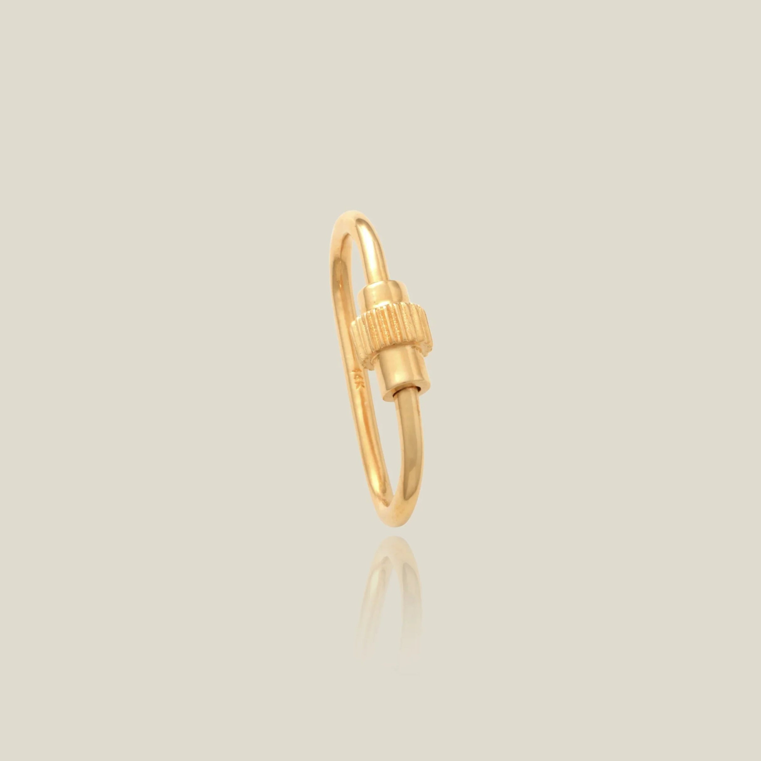 Barrel Oval Carabiner Screw Connector - Anygolds