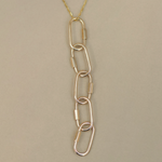 14K Solid Gold Oval Carabiner Screw Connector – Anygolds