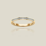 Channel-Set Diamond Ring