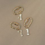 Diamond Oval Carabiner Screw Connector