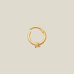 Single Diamond Clicker Hoop - Anygolds