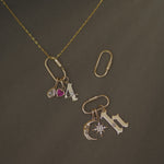 14K Solid Gold Oval Carabiner Screw Connector – Anygolds