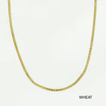 14K Solid Gold Necklace Chain - Anygolds