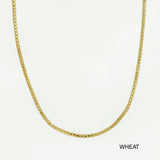 14K Solid Gold Necklace Chain - Anygolds