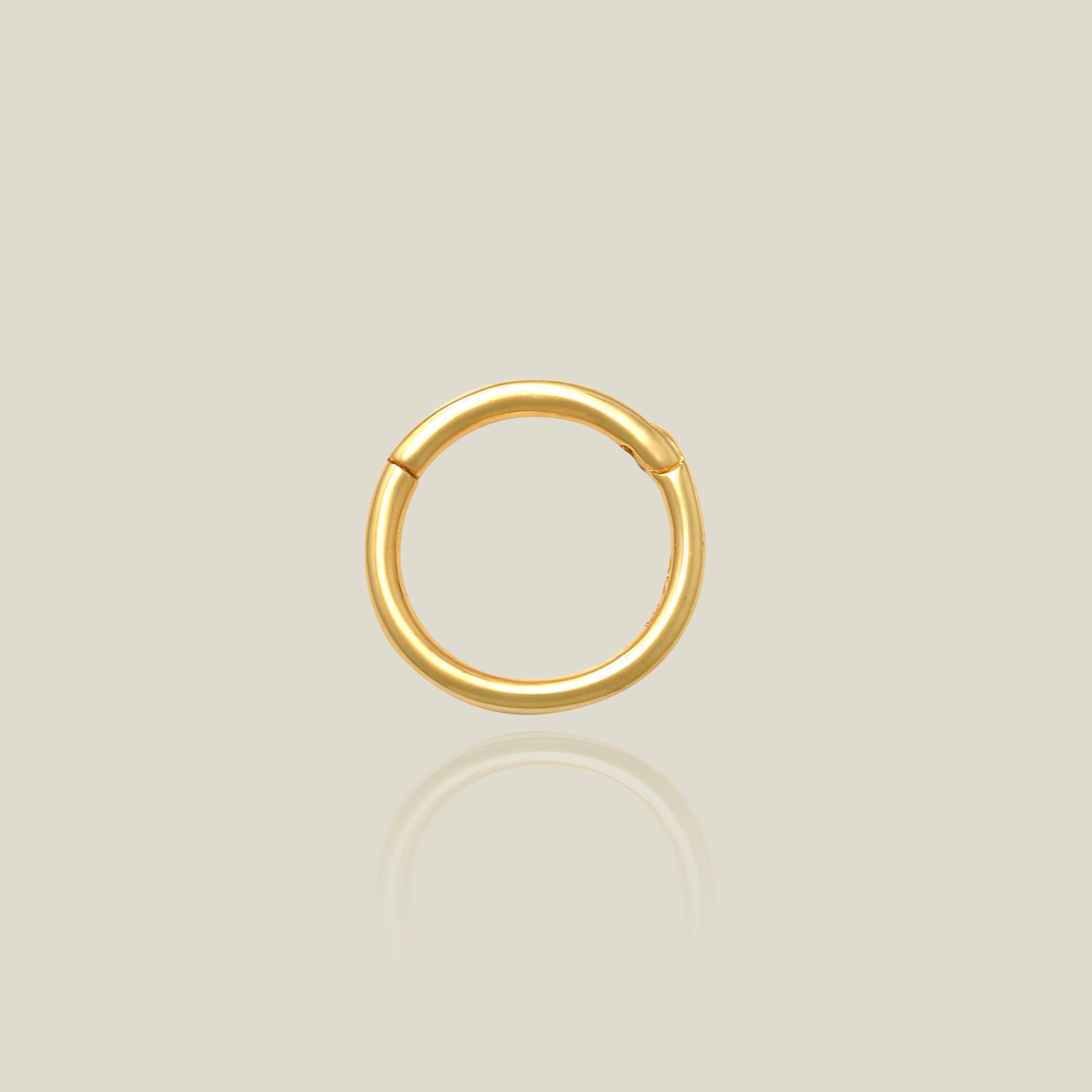 Plain Clicker Hoop - Anygolds