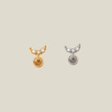 Petite Diamond Stud Set (Star, Round, Moon) - Anygolds