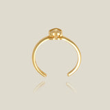 Single Heart CZ Ear Cuff - Anygolds