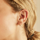 Five CZ Climber Stud