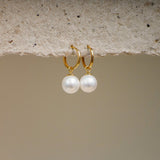 Pendientes colgantes de perlas atrevidas