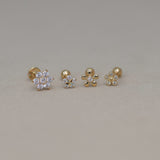 Starburst Bloom Stud