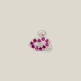 Ruby Lip CZ Stud - Anygolds